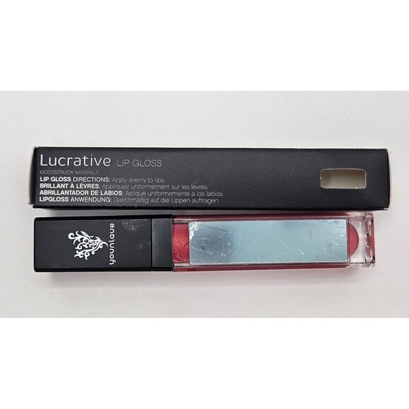 Younique Moodstruck Minerals Lucrative Lip Gloss Lippy New in Box - Picture 3 of 6